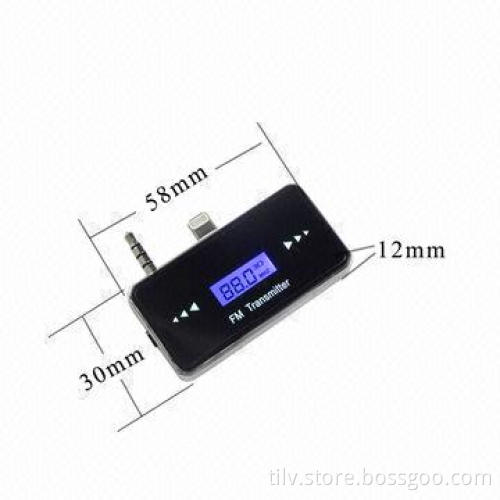 2014 fashionable car wireless handsfree mini car FM transmitter